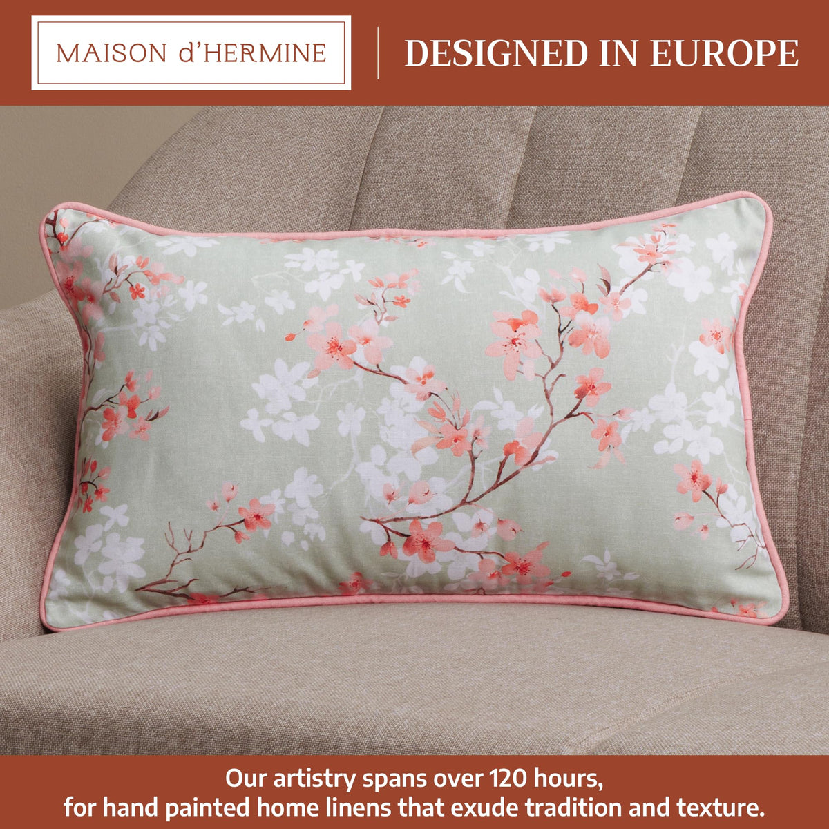 Blossoms In Spring Throw Pillow Covers