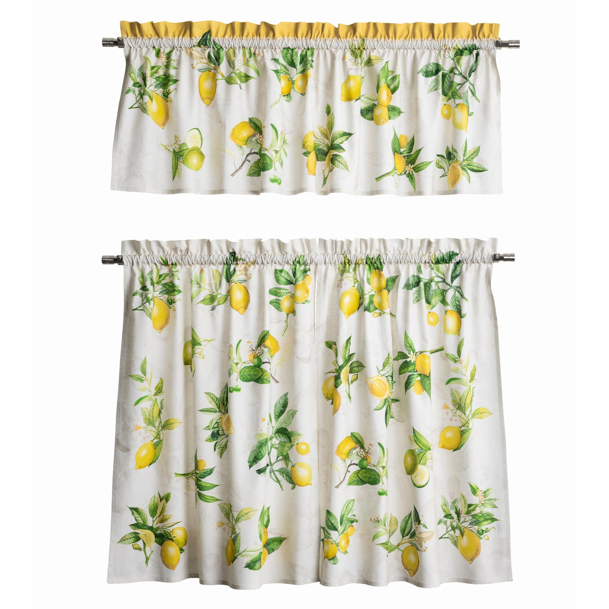 Limoncello Kitchen Curtains