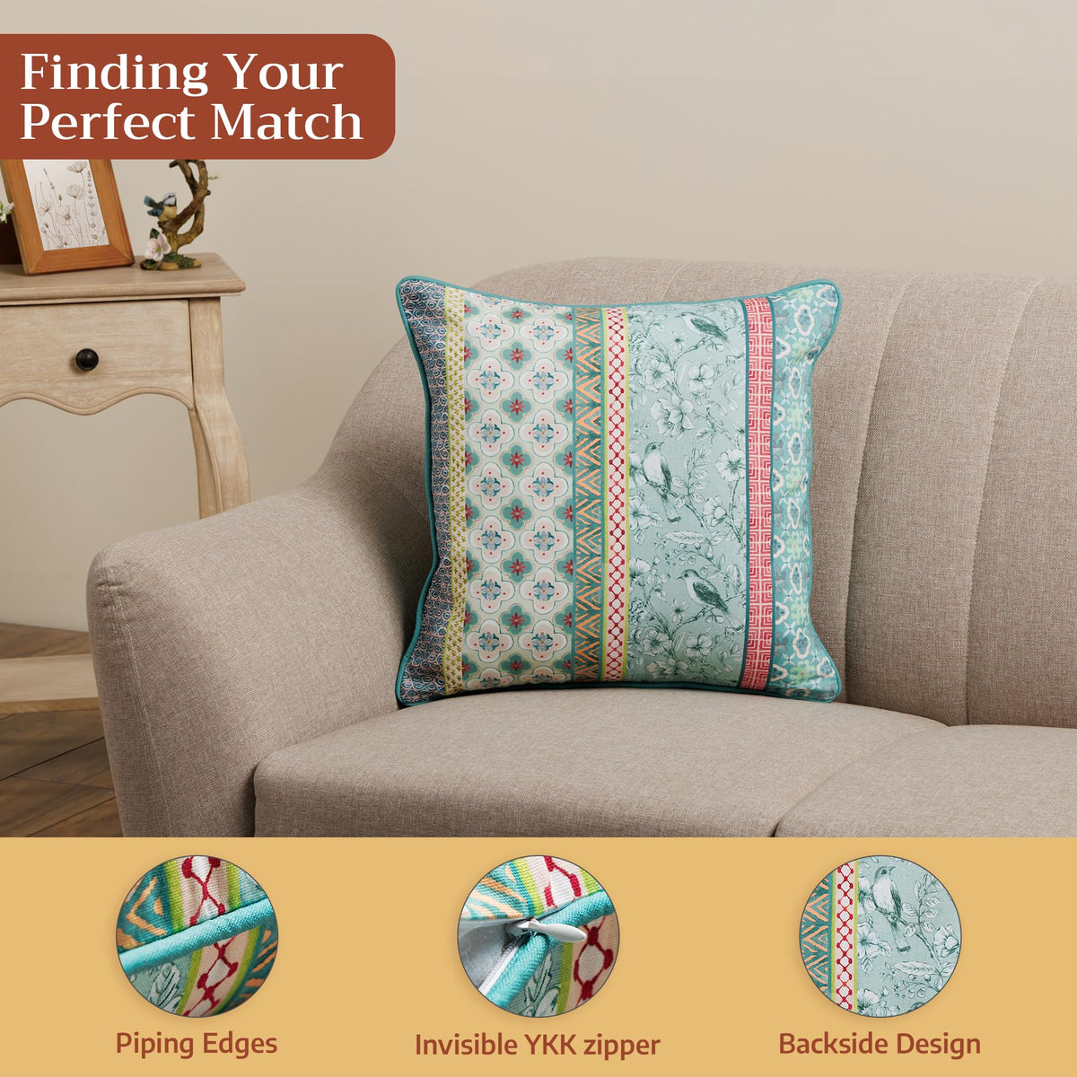 Nordic Throw Pillow Covers