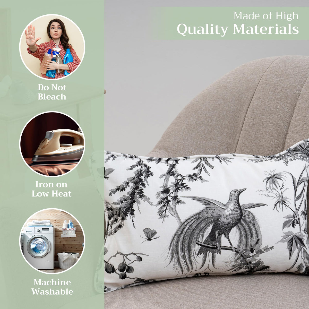 Paradise Throw Pillow Covers