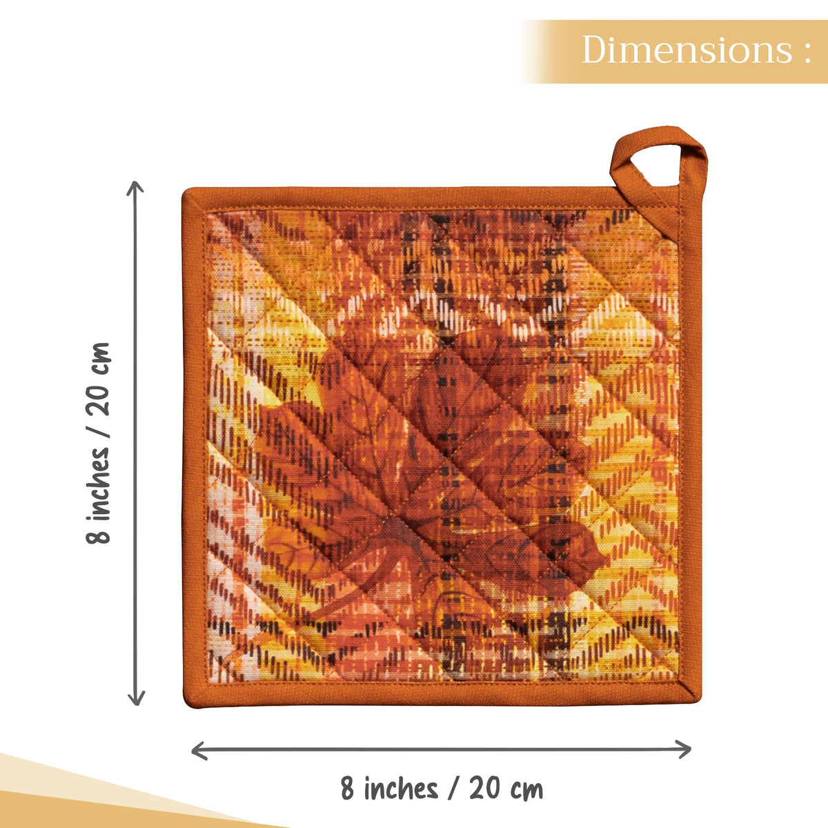 Thanksgiving Tartan Pot Holders