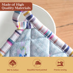 Sweet Rose Lavender Pot Holders