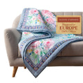 Sweet Rose Lavender Throw Blankets