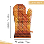 Thanksgiving Tartan Oven Mitts