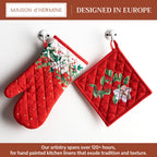 Noel Oven Mitts + Pot Holders
