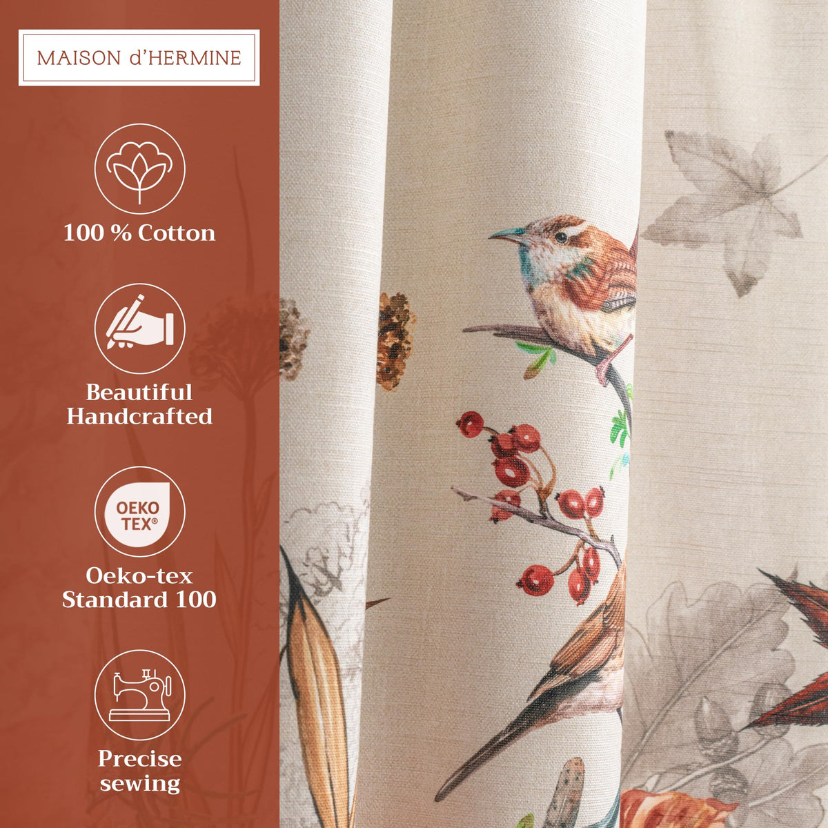 Recolte Kitchen Curtains