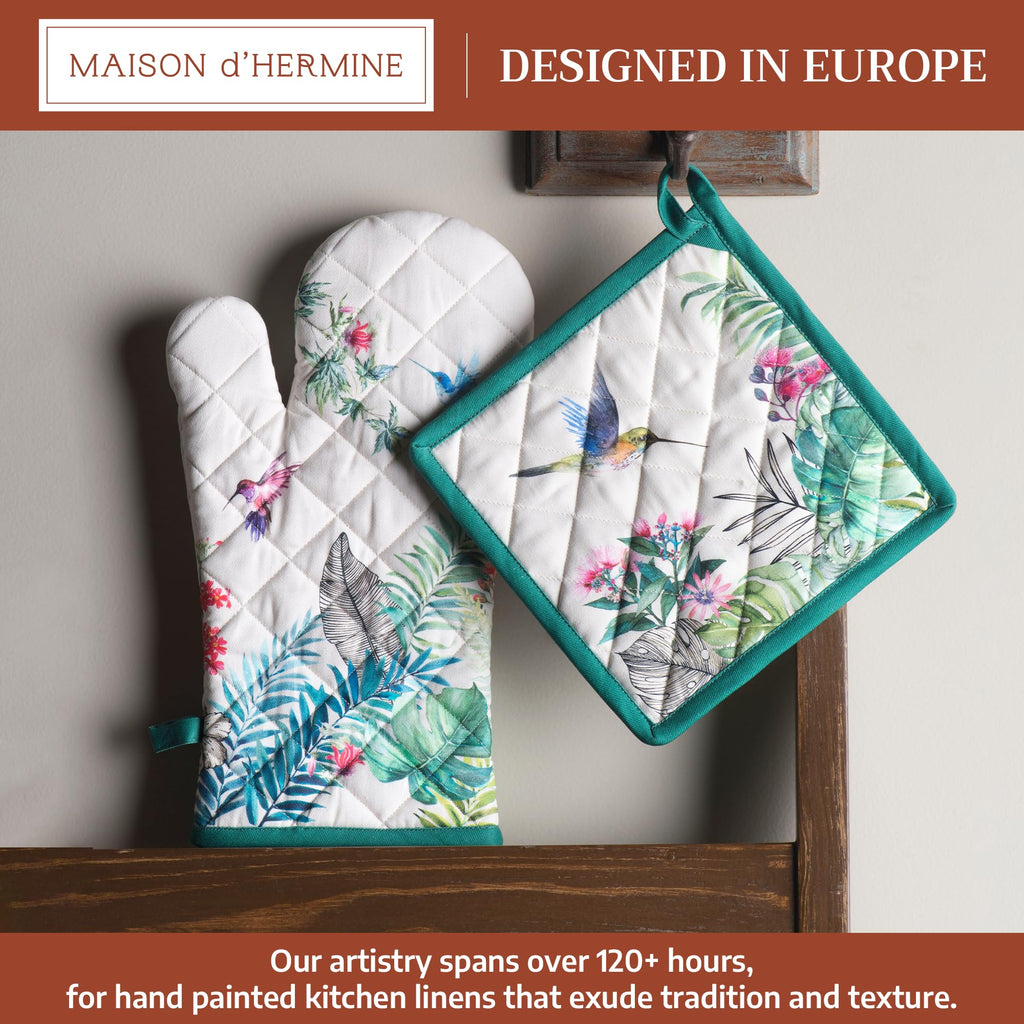 Tropiques Oven Mitts + Pot Holders