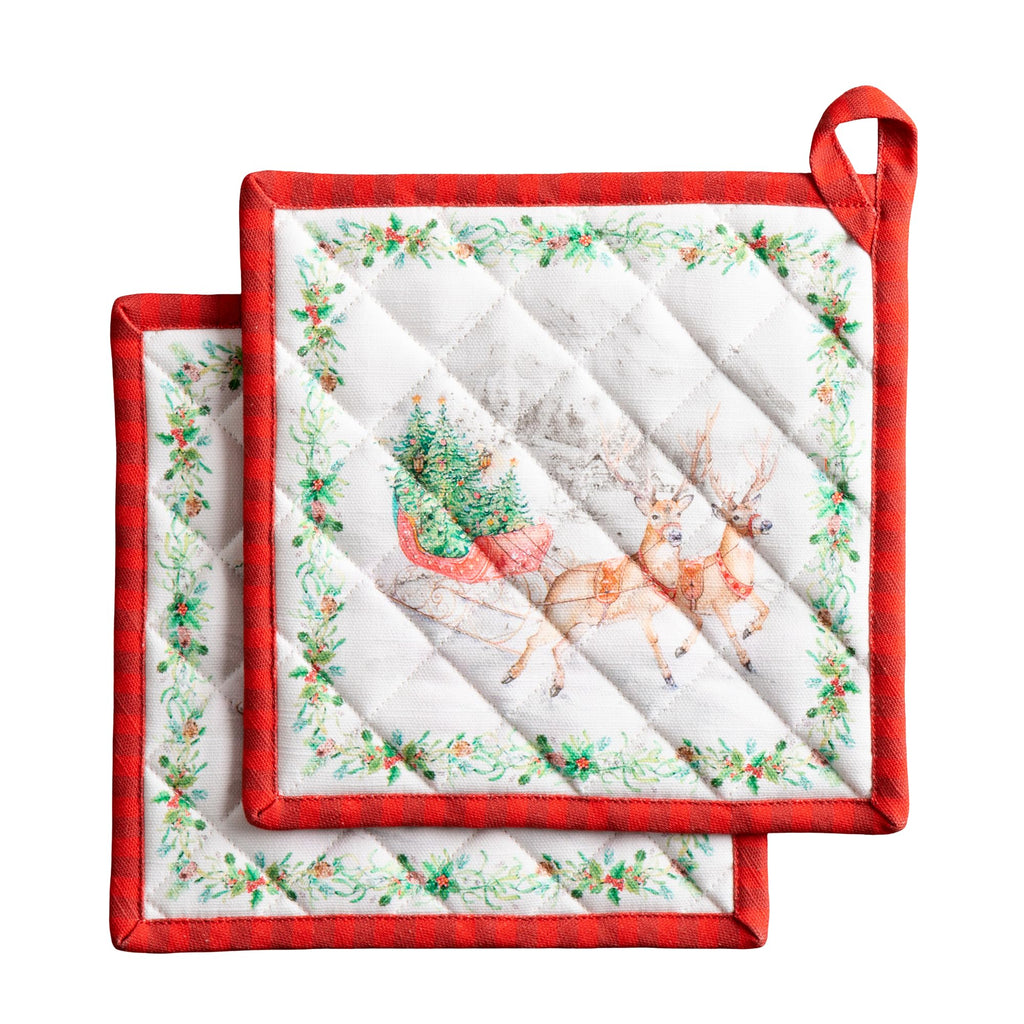Christmas Tradition Pot Holders