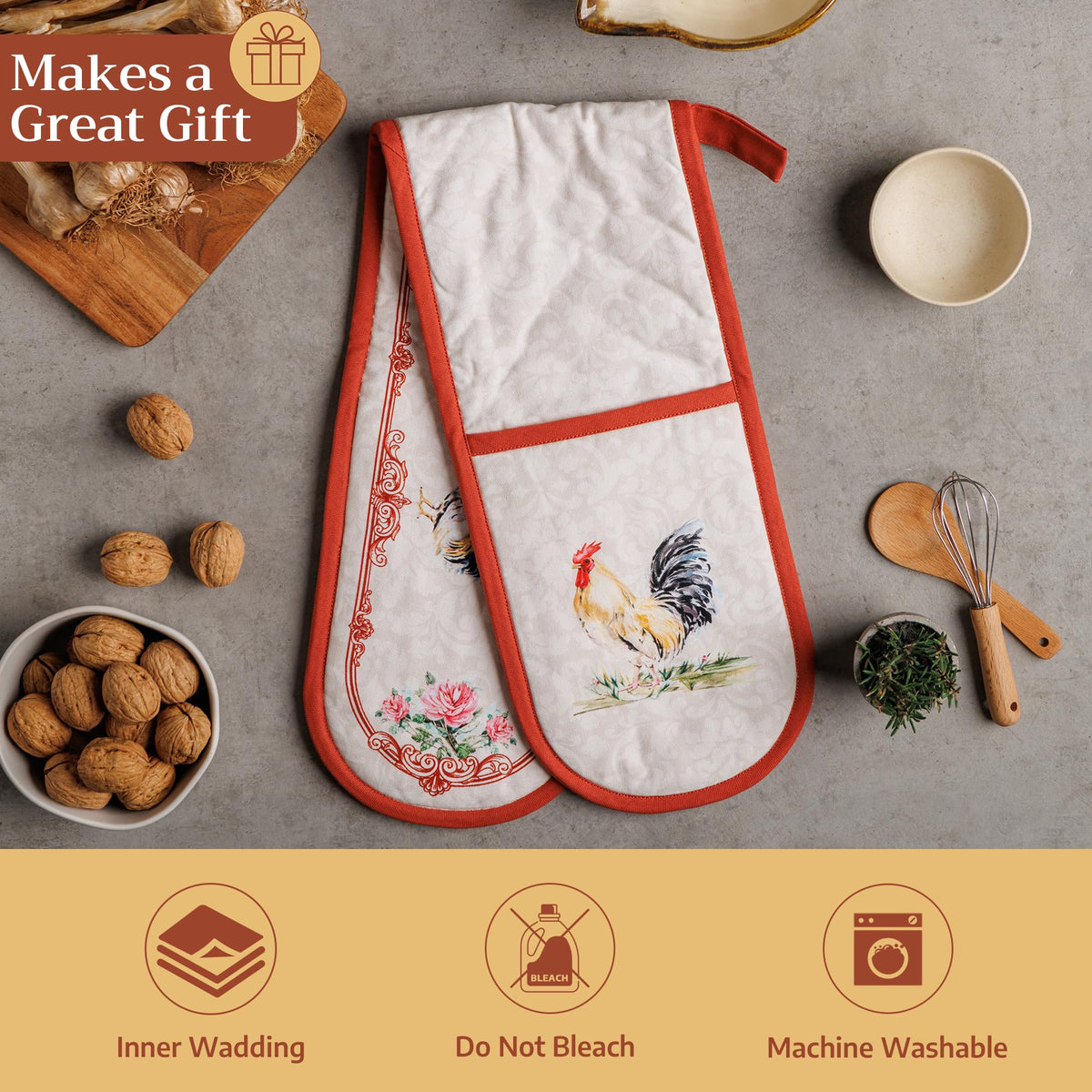 Campagne Double Oven Mitts
