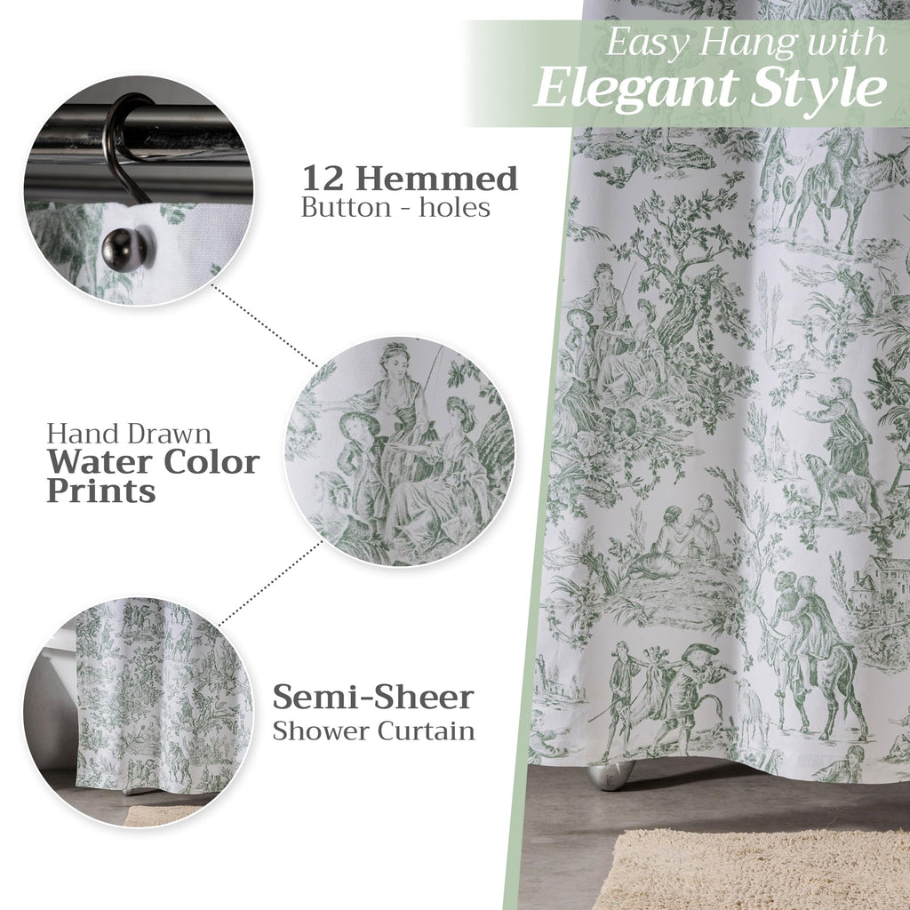 The Miller Shower Curtains
