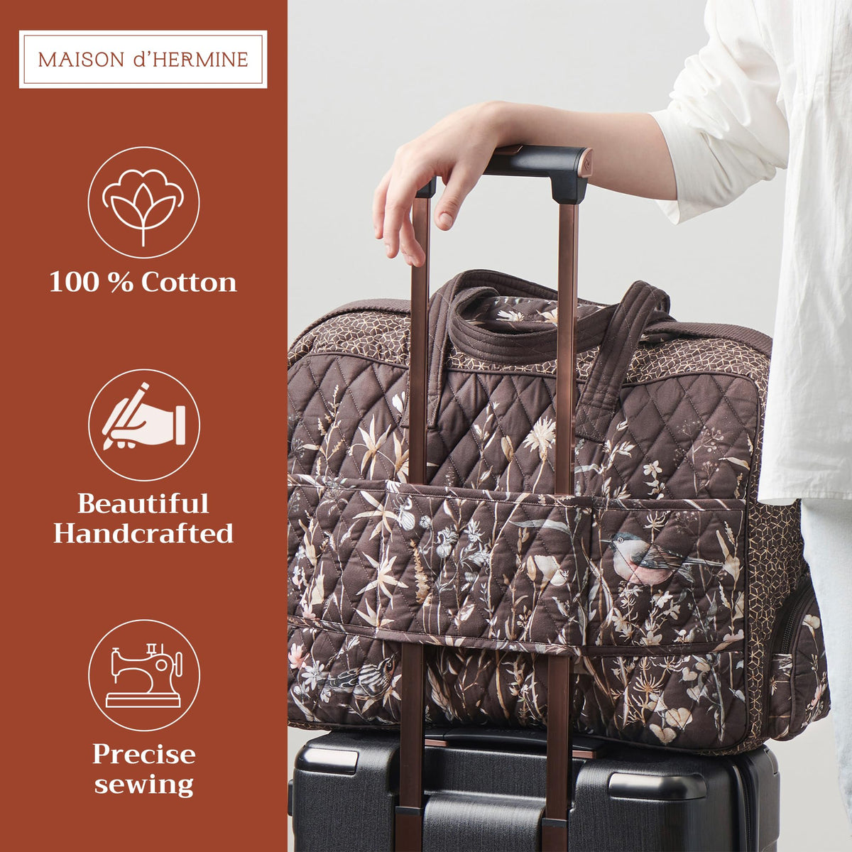 Meadow Florals Weekend Bags