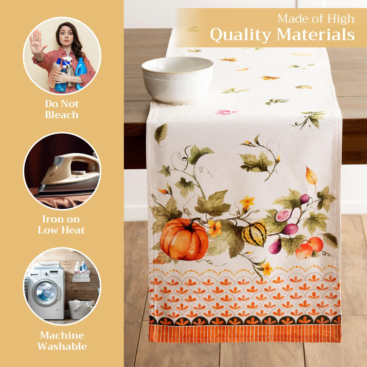 Pumpkin Garden Table Runners