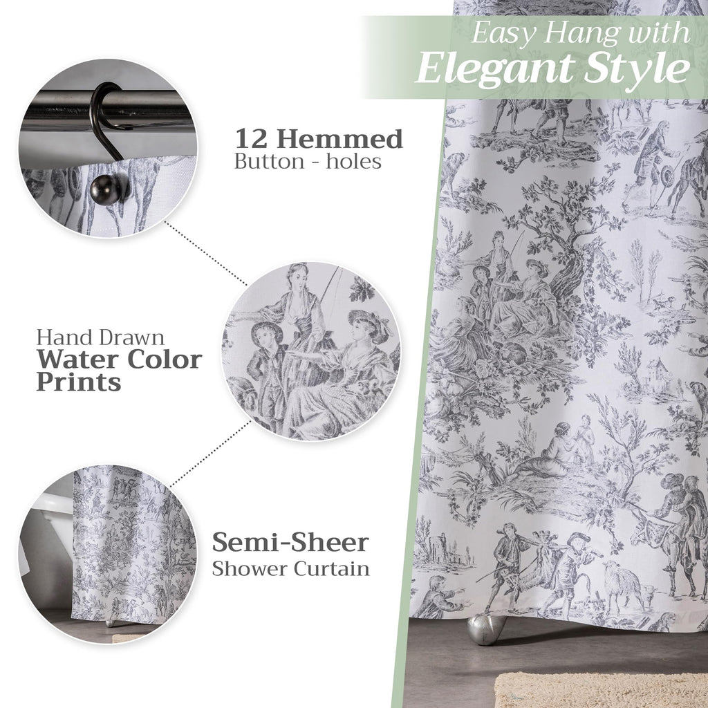 The Miller Shower Curtains