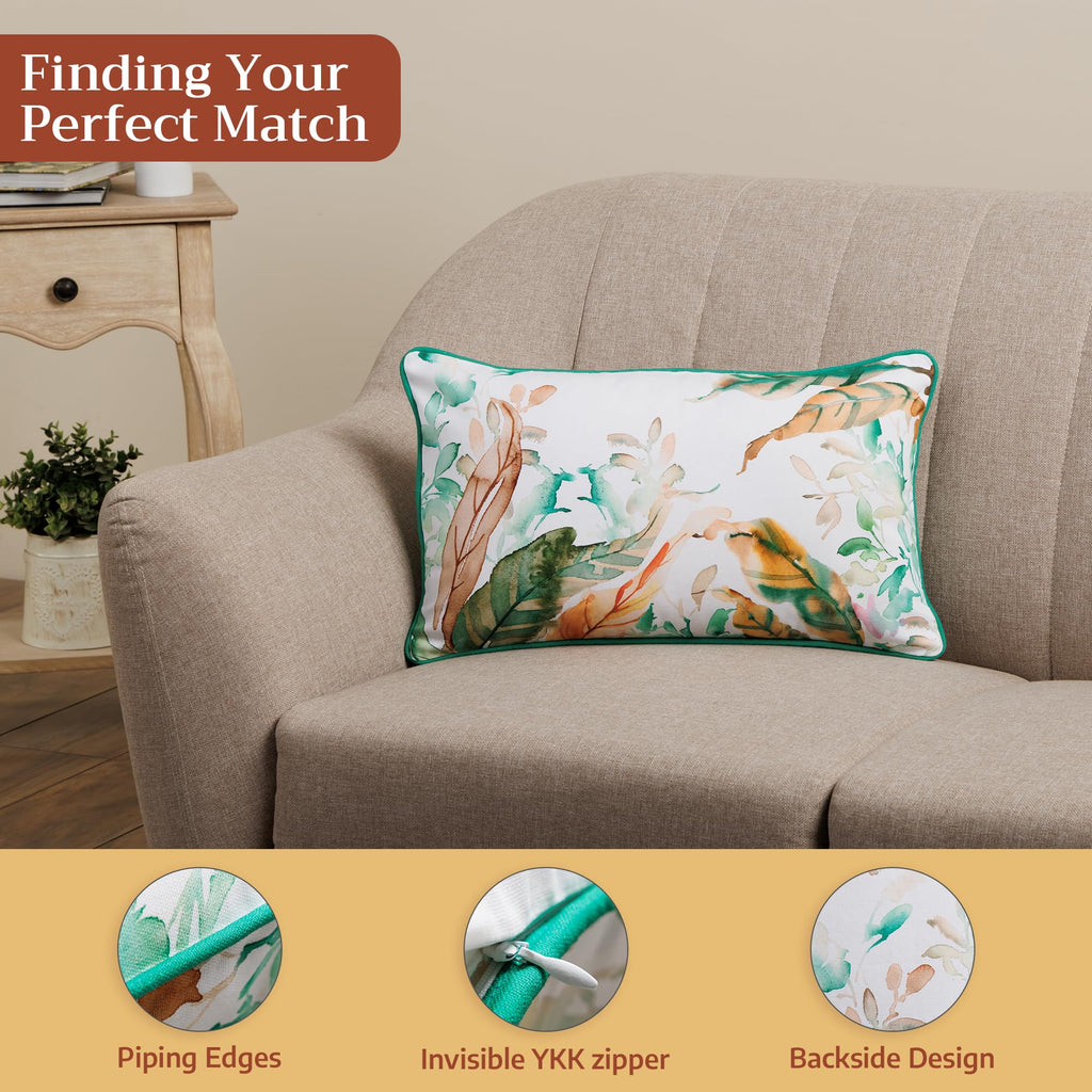 Russet Throw Pillow Covers