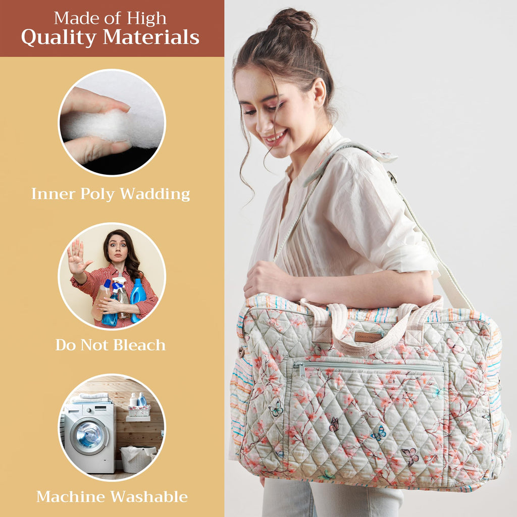 Blossoms in Spring Weekend Bags
