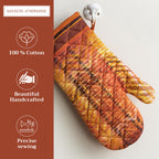 Thanksgiving Tartan Oven Mitts