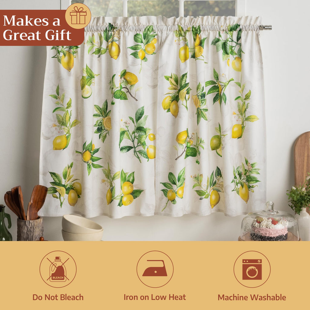 Limoncello Kitchen Curtains