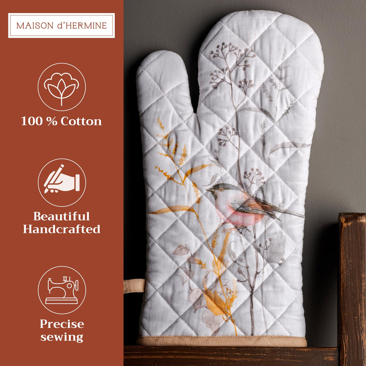 Meadow Florals Oven Mitts