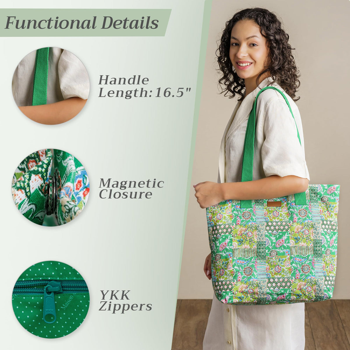 Victoria Canvas Tote Bags