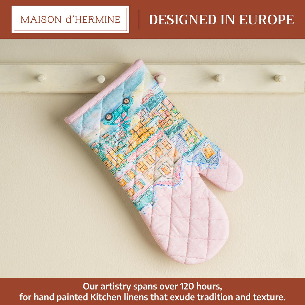 Christmas Market Oven Mitts