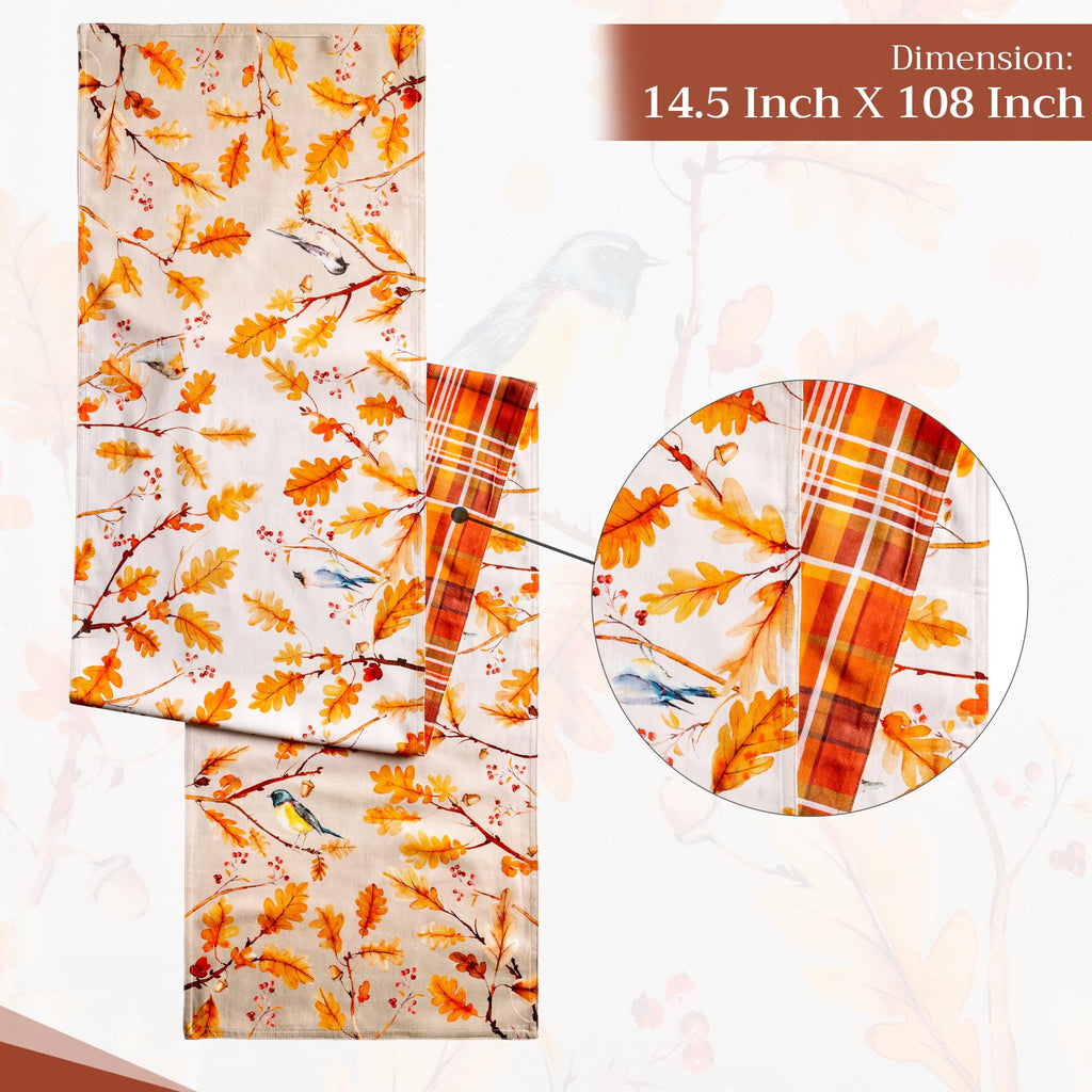 Oak Leaves Table Runners