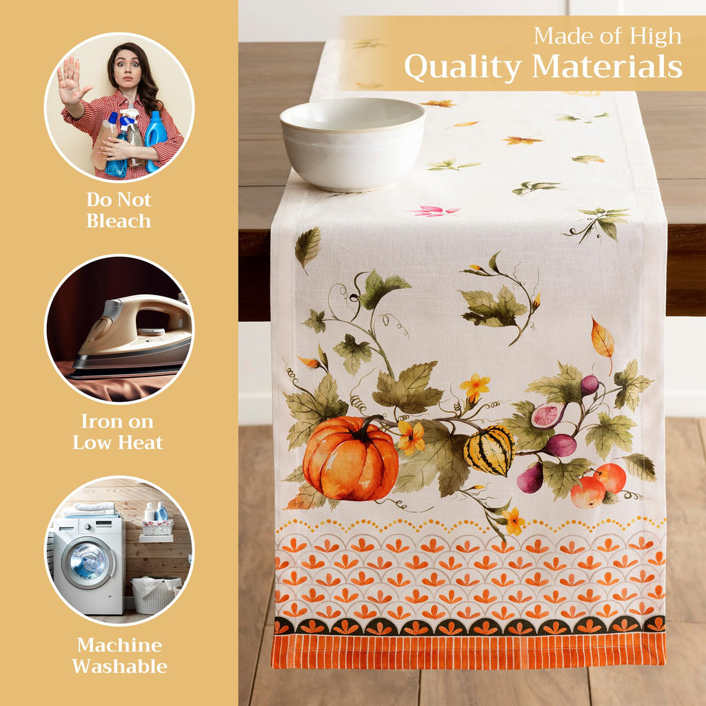 Pumpkin Garden Table Runners