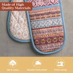 Fair Isle Double Oven Mitts