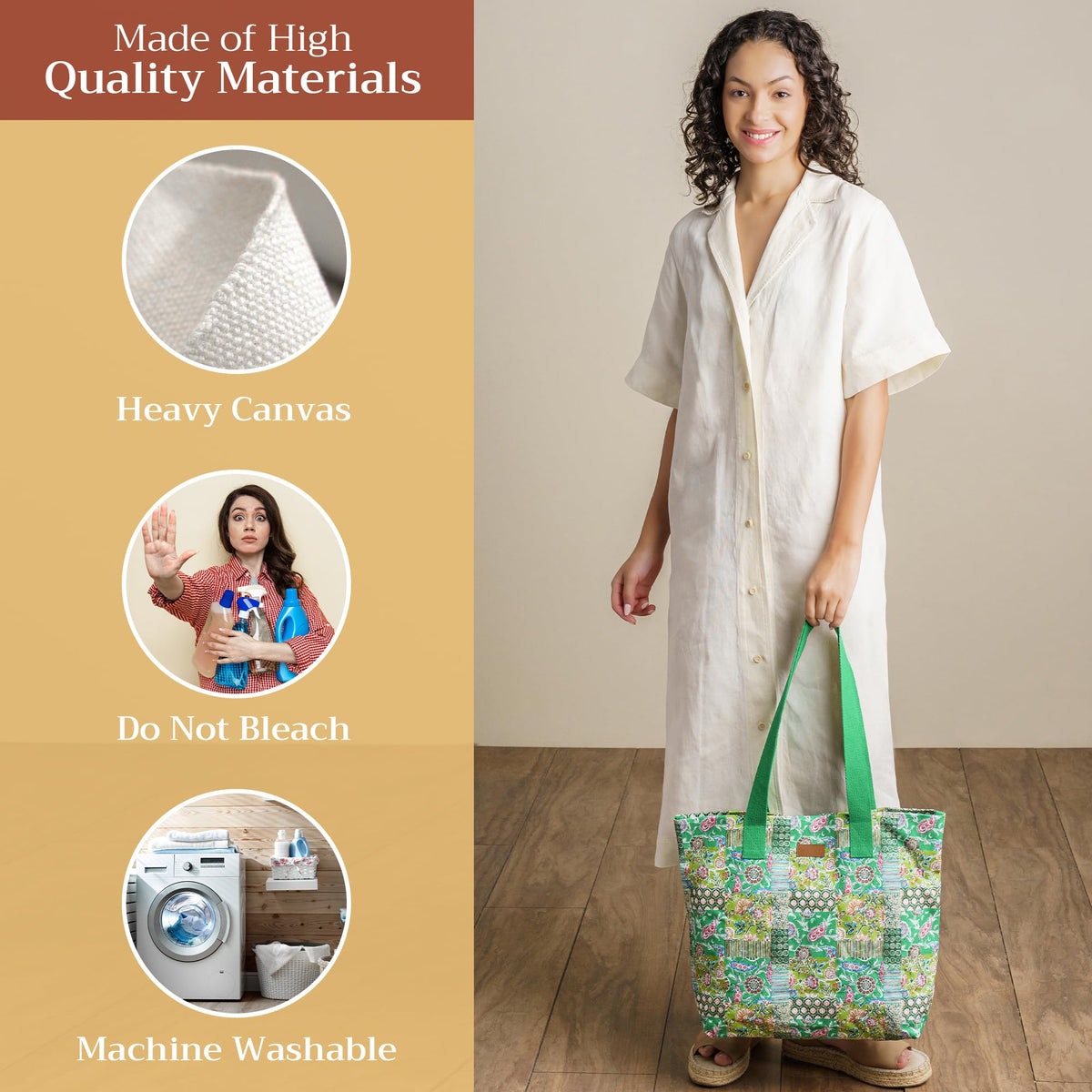 Victoria Canvas Tote Bags