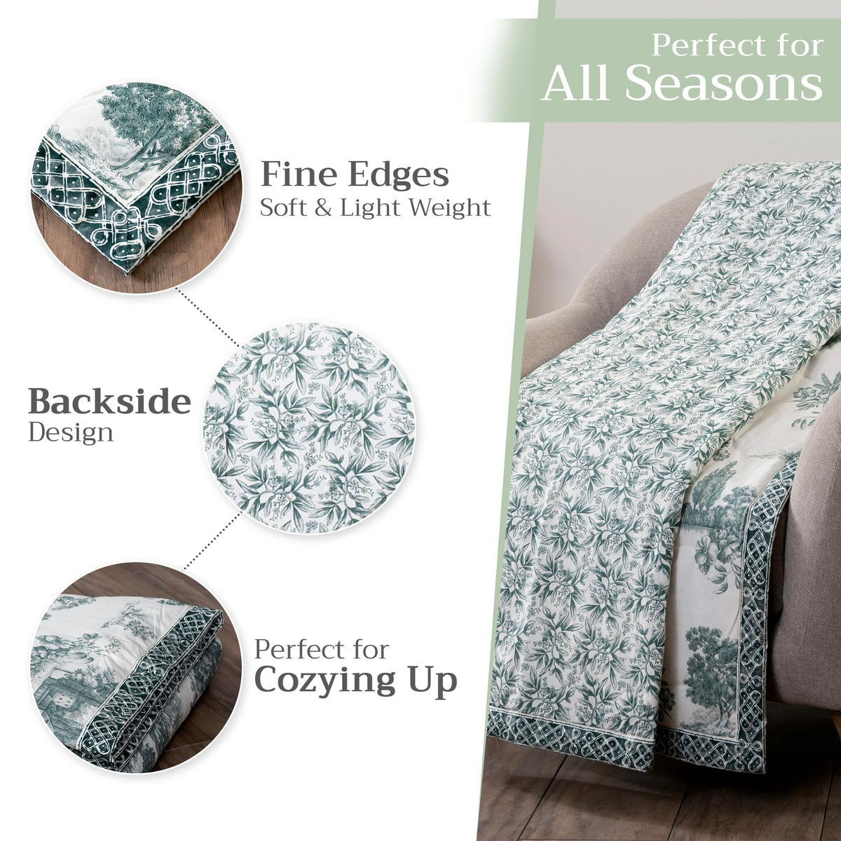 Trianon Throw Blankets