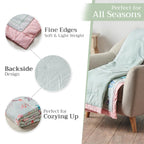 Blossoms in Spring Throw Blankets
