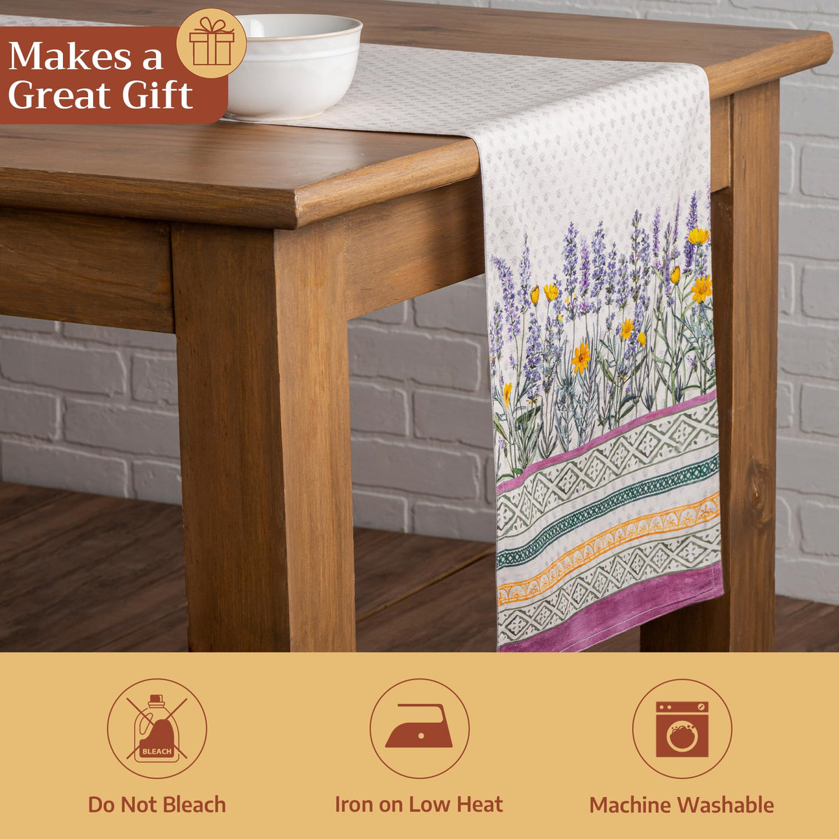 Fanny Lavender Table Runners