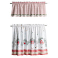 Rural Christmas Kitchen Curtains