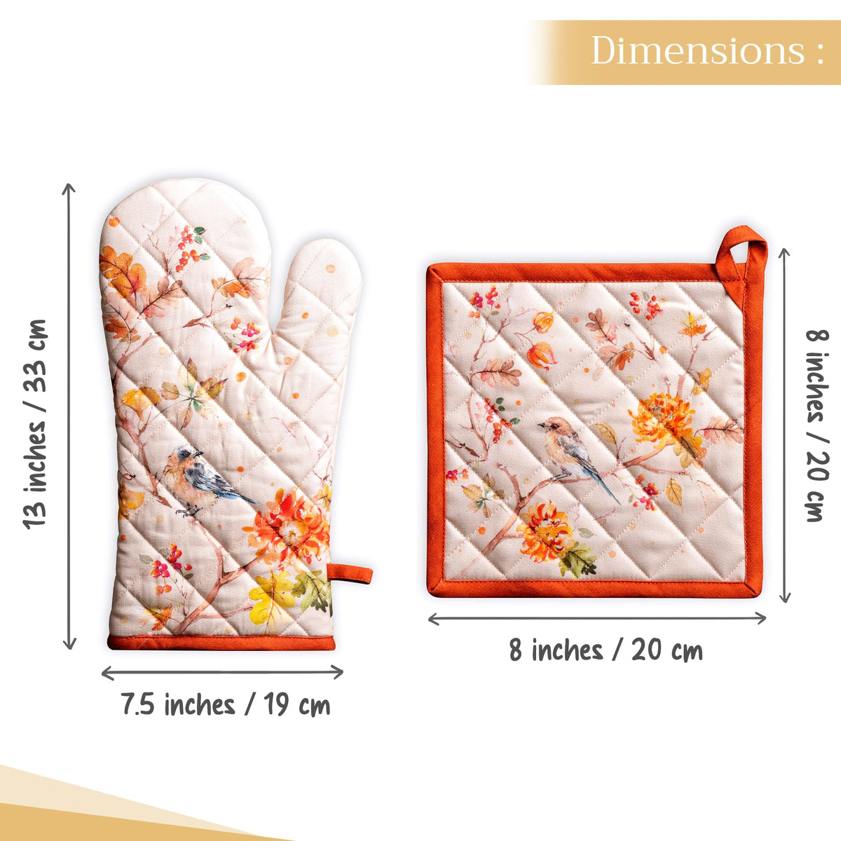 Kelim Oven Mitts + Pot Holders