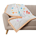 Summer Whisper Throw Blankets