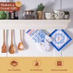 Amsterdam Canals Oven Mitts + Pot Holders