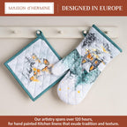 Neige de noel Oven Mitts + Pot Holders