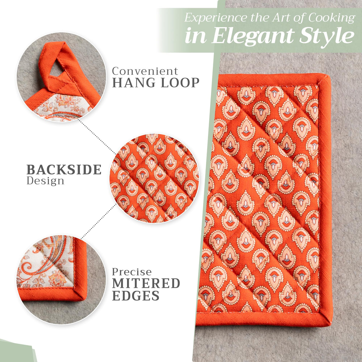 Cachemire Pot Holders