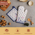 Faience Oven Mitts