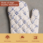 Faience Oven Mitts