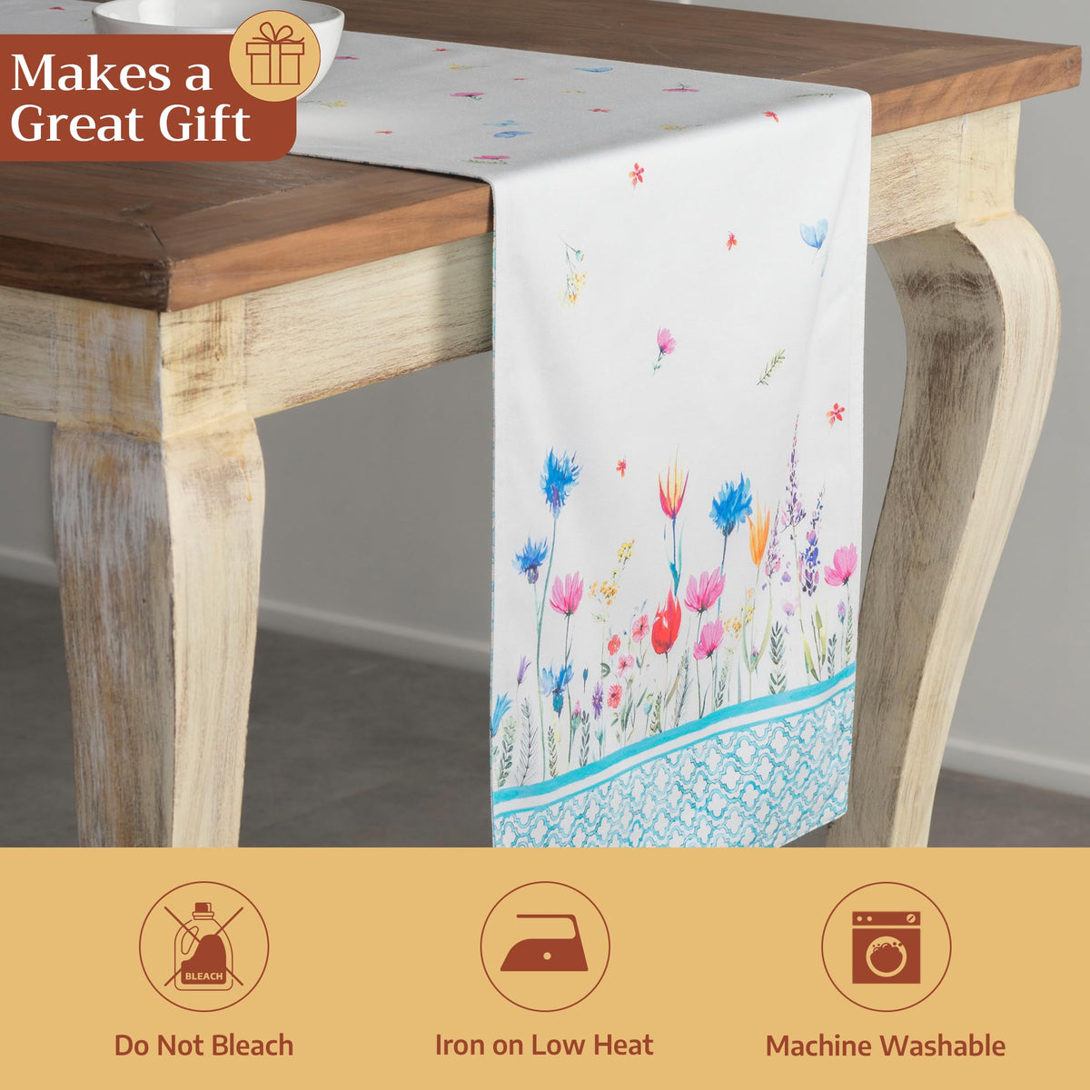 Flower In The Field Table Runners