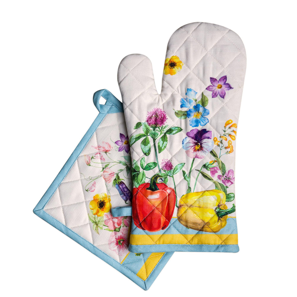 Giverny Oven Mitts + Pot Holders