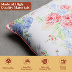 Vintage Floral Throw Pillow Covers