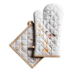 Meadow Florals Oven Mitts + Pot Holders