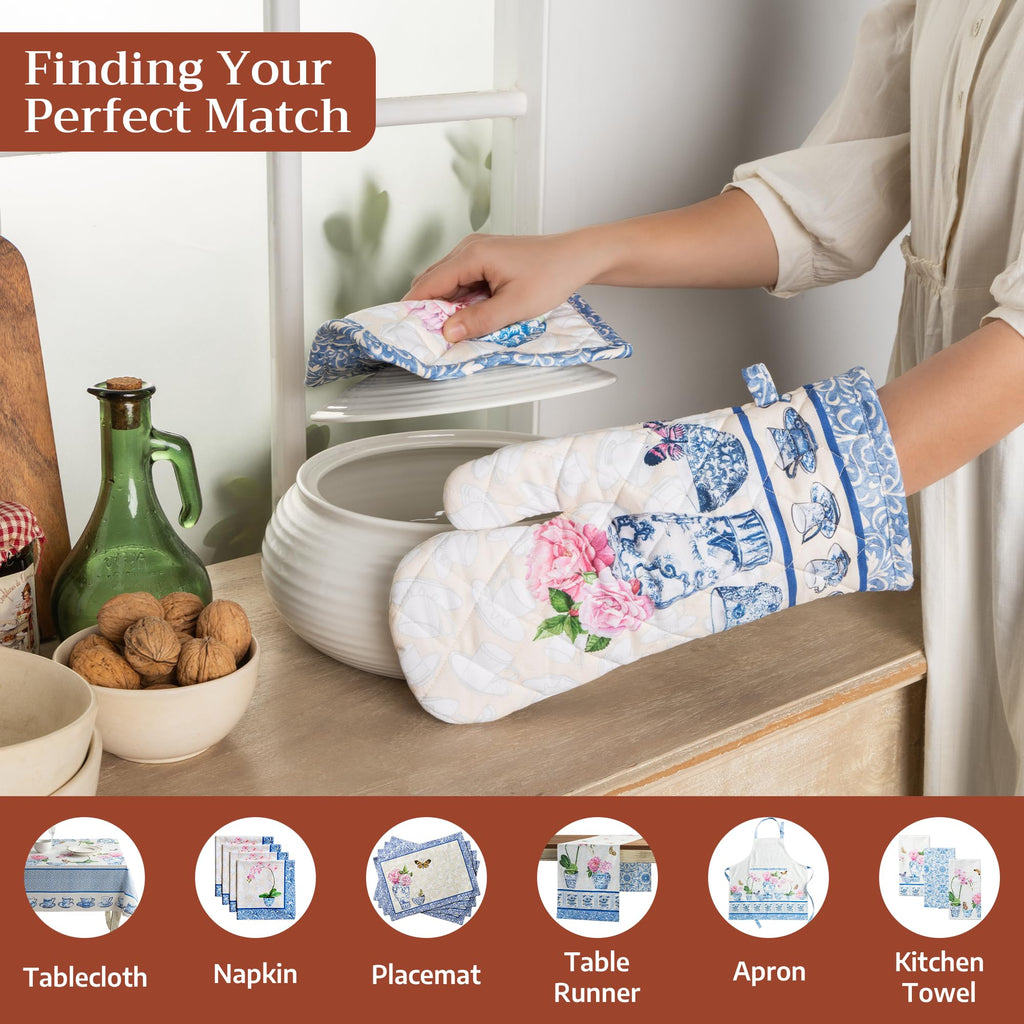 Canton Oven Mitts + Pot Holders