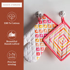 Summer Maze Oven Mitts + Pot Holders