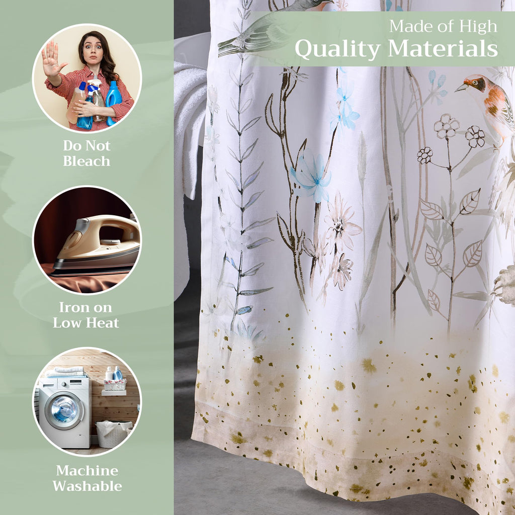 Meadow Florals Shower Curtains