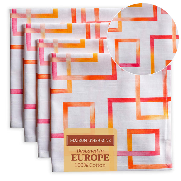 Summer Maze Napkins