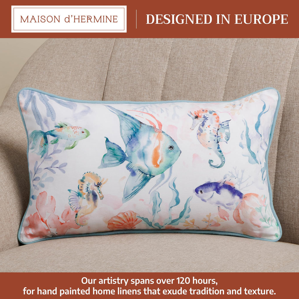 Sealife Throw Pillow Covers