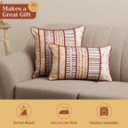 Russet Throw Pillow Covers