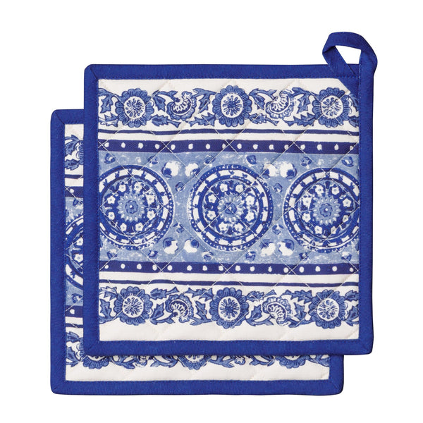 Melodie Bleue Pot Holders